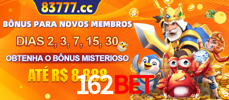 Anúncio dos benefícios para Membro VIP Sênior na plataforma 162BET, incluindo bônus promocionais, semanais e mensais, ilustrado com o personagem Fortune Tiger.